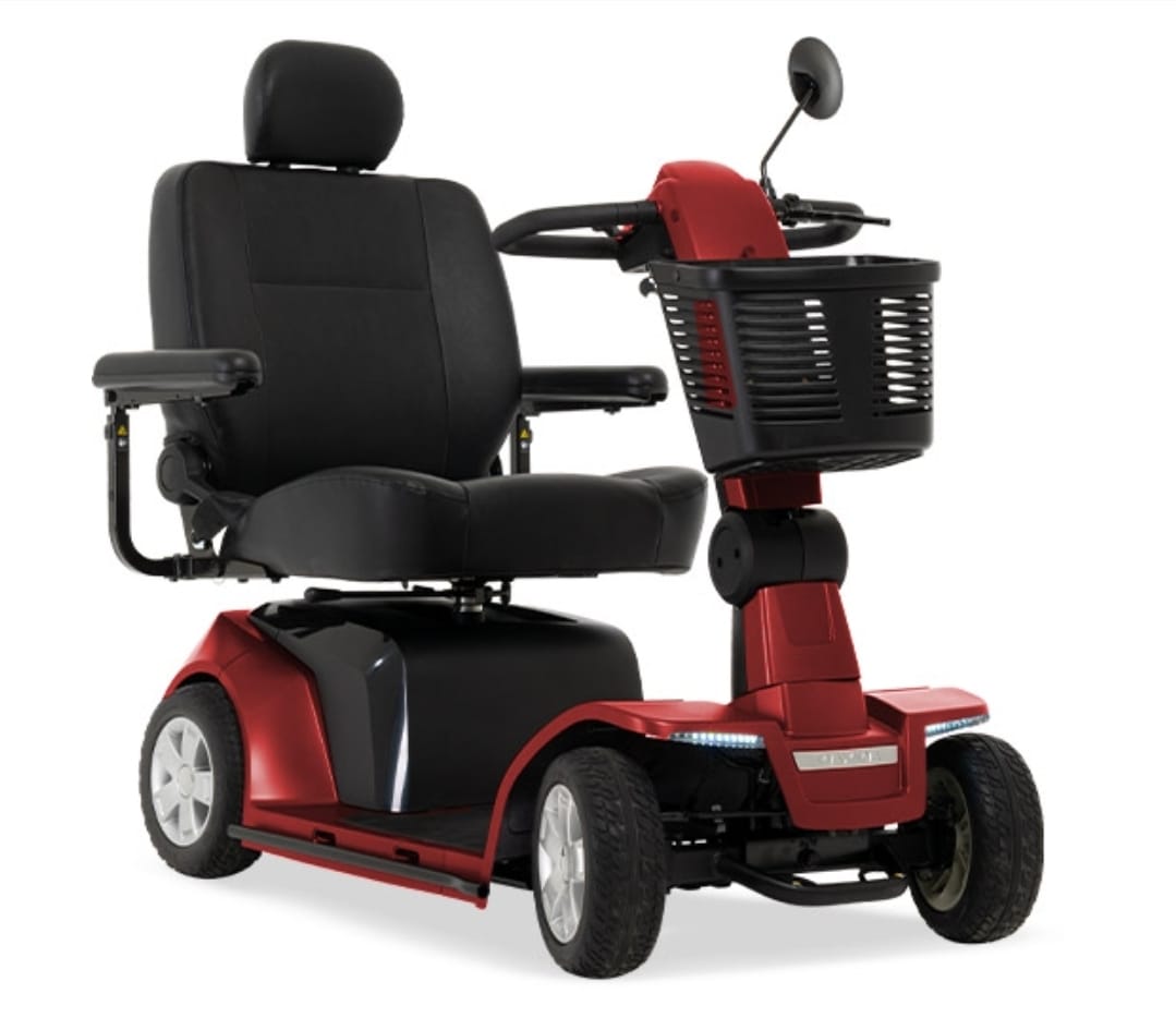 Candy Apple red Maxima 4 wheel scooter