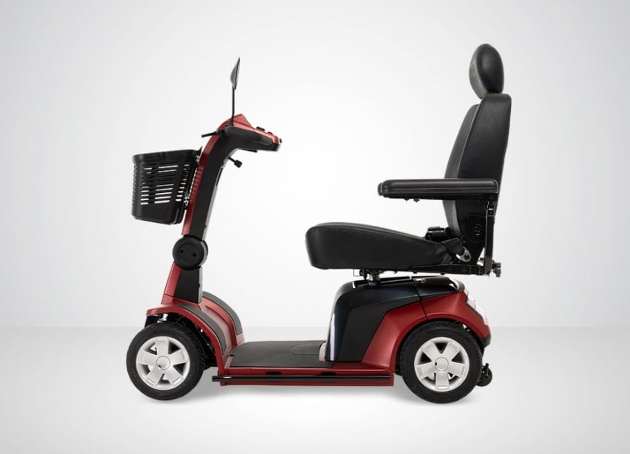 Candy Apple red Maxima 4 wheel scooter