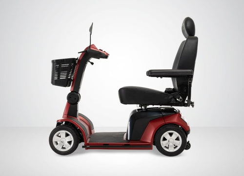 Candy Apple red Maxima 4 wheel scooter